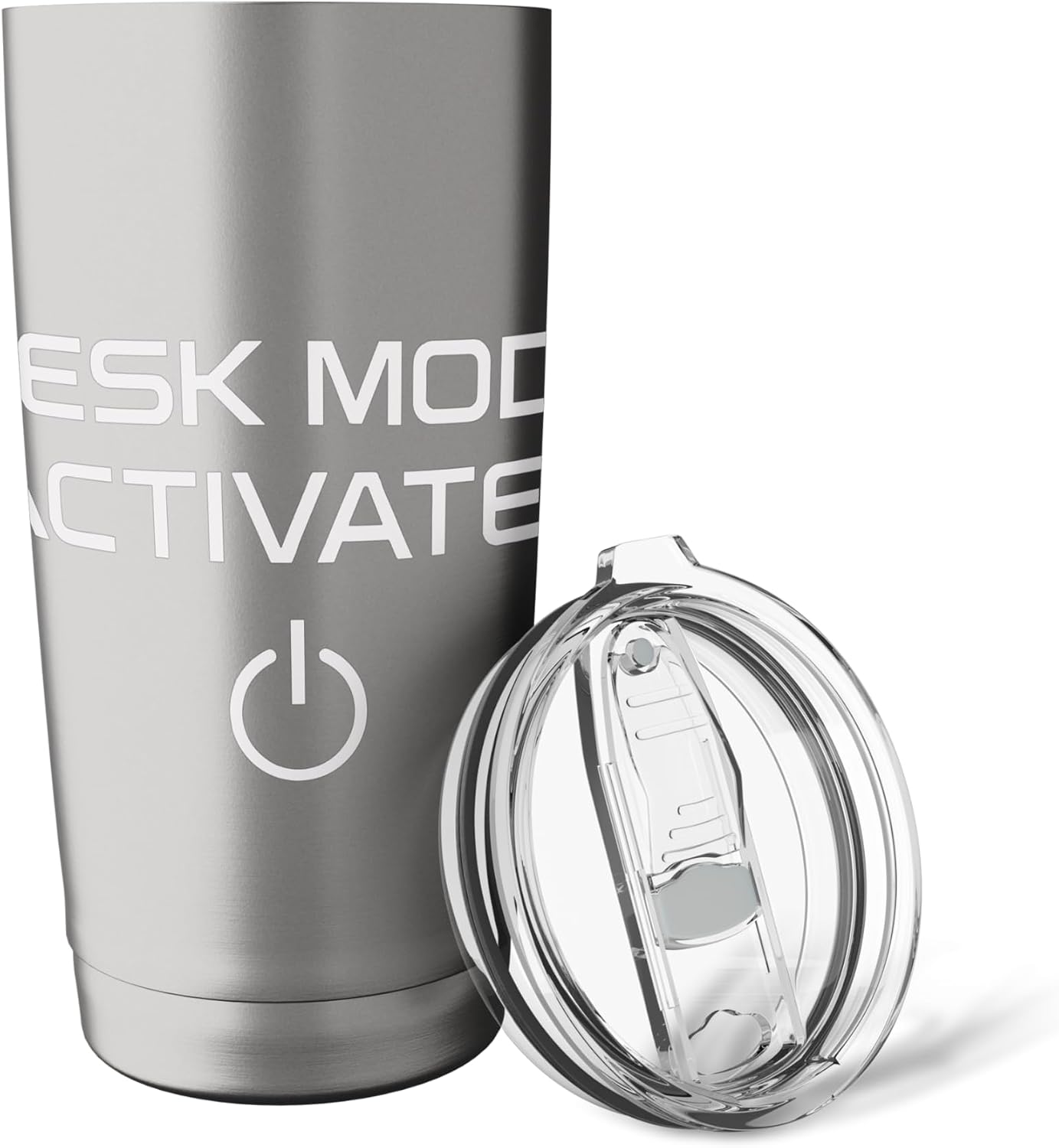Desk Mode Activated Work Enthusiast Stainless Steel Insulated Tumbler
