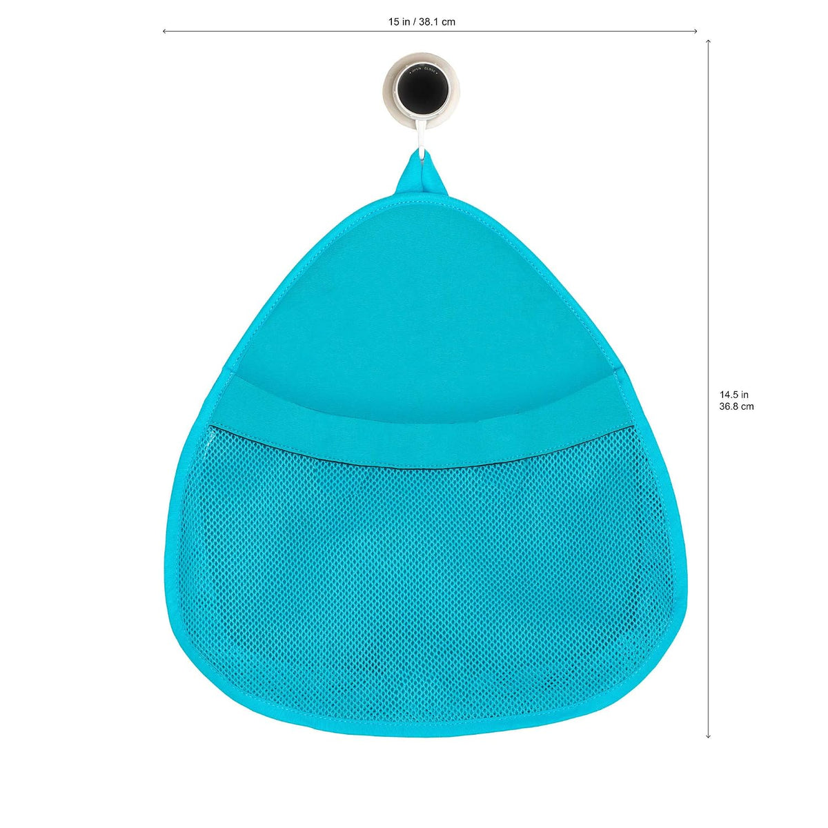 Hanging Bath Toy Holder for Bathtub - Storage Caddy with Baby Organizer - Shower & Bath Tub Toy Storage Basket, Polar Bear