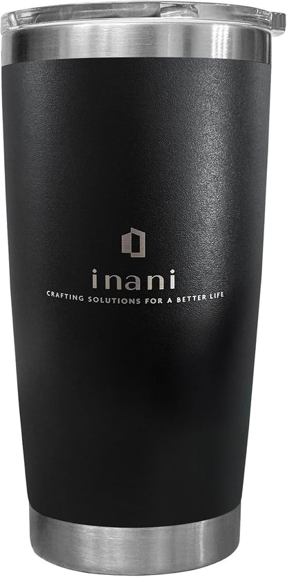 20oz Stainless Steel Tumbler, Insulated Travel Coffee Cup, Leak-Resistant, Spill-Proof Lid, Dishwasher Safe, BPA-Free, Double-Wall Insulated Premium Travel Mug For Hot Or Iced Coffee, Navy Blue