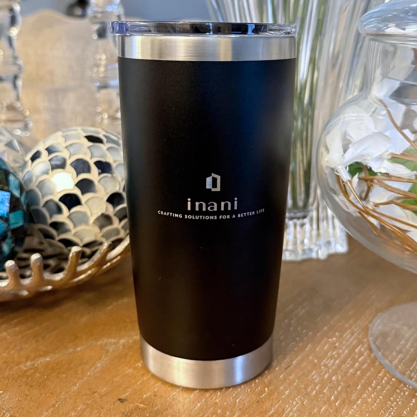 20oz Stainless Steel Tumbler, Insulated Travel Coffee Cup, Leak-Resistant, Spill-Proof Lid, Dishwasher Safe, BPA-Free, Double-Wall Insulated Premium Travel Mug For Hot Or Iced Coffee, Navy Blue