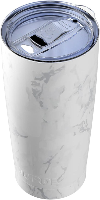 JURO Tumbler 20 oz Stainless Steel Vacuum Insulated Tumblers w/Lids and Straw [Travel Mug] Double Wall Water Coffee Cup for Home, Office, Kitchen Outdoor ideal for Ice Drinks/Hot Beverage - Mint