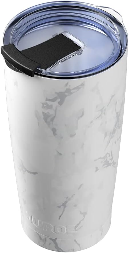 JURO Tumbler 20 oz Stainless Steel Vacuum Insulated Tumblers w/Lids and Straw [Travel Mug] Double Wall Water Coffee Cup for Home, Office, Kitchen Outdoor ideal for Ice Drinks/Hot Beverage - Mint