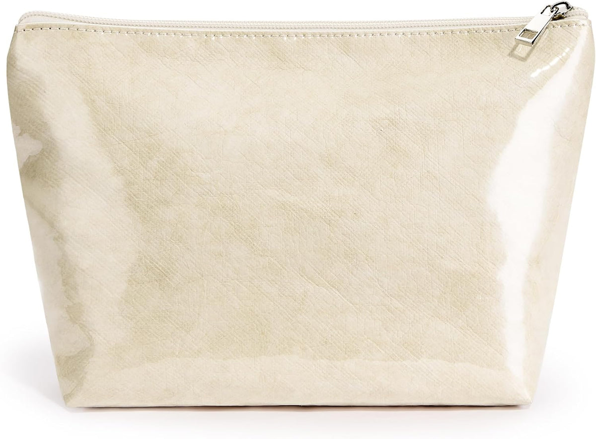 WLLWOO 2pcs Makeup Bag Checkered Corduroy Cosmetic Pouch for Women Purse