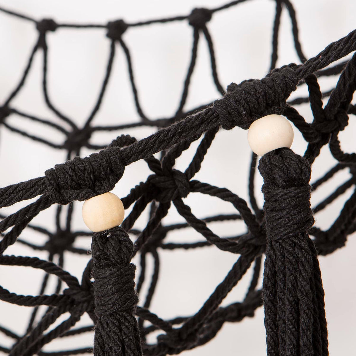 MAKEONEWO Stuffed Animal Toy Hammock Hanging-Handmade Large Blue Macrame Organizer Display Corner Plush Toys Net Holder for Boho Nursery Playroom Boy Bedroom Kids Room Storage Dark, 1 Pack
