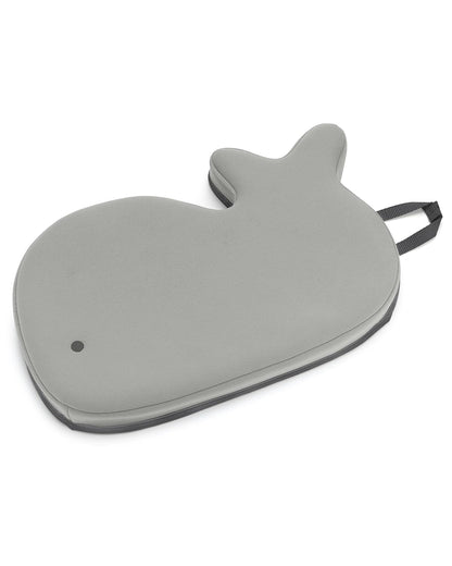 Baby Bath Rinse Cup, Moby Tear-Free Waterfall Rinser, Blue & Baby Bath Spout Cover, Universal Fit, Moby, Grey