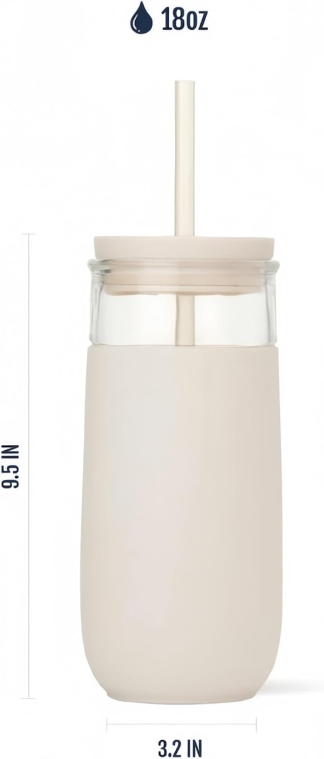 16oz Vacuum Insulated Tumbler, Leakproof Travel Mug for Hot & Cold Drinks | Double-wall insulation locks temp. Leakproof lid, slim cup holder. For coffee, tea, water.