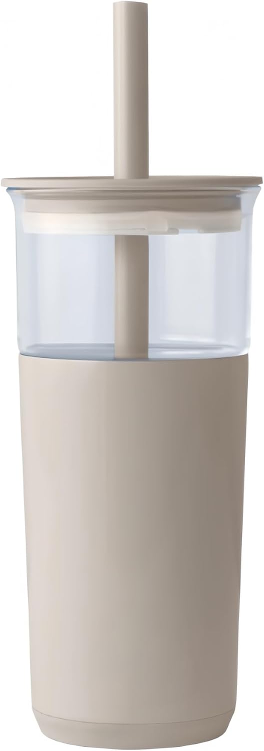 16oz Vacuum Insulated Tumbler, Leakproof Travel Mug for Hot & Cold Drinks | Double-wall insulation locks temp. Leakproof lid, slim cup holder. For coffee, tea, water.