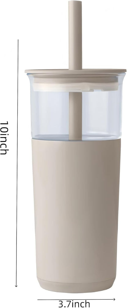 16oz Vacuum Insulated Tumbler, Leakproof Travel Mug for Hot & Cold Drinks | Double-wall insulation locks temp. Leakproof lid, slim cup holder. For coffee, tea, water.