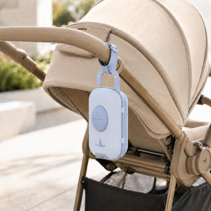 Diaper Bag Wipe Dispenser | 3-in-1 Portable Diaper Caddy Organizer, Baby Wipe Holder with Disposable Bags | Baby Essentials for Newborns, Toddlers, Travel & Baby Shower Gifts